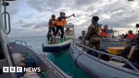 South China Sea: Filipino soldiers fought off Chinese 'with bare .